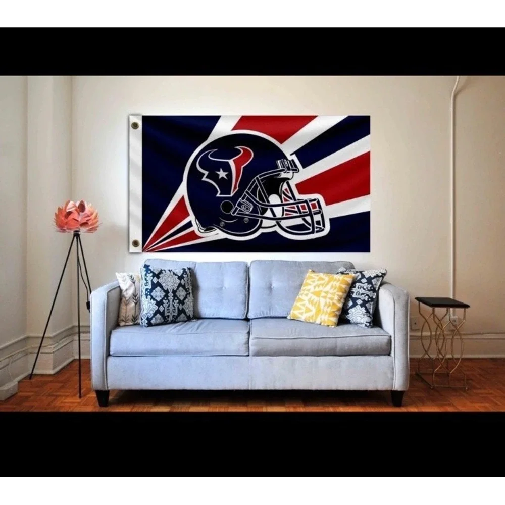 Houston Texans Football‎ Team Helmet Memorable Flag 90x150cm 3x5ft Best Banner